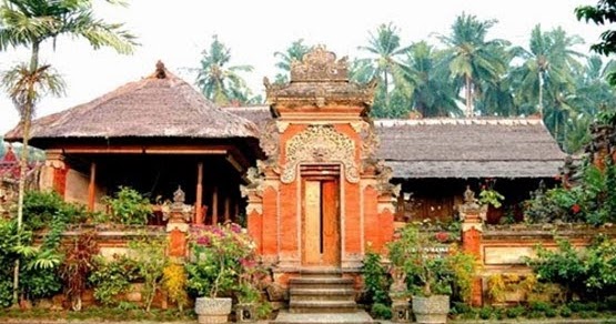 umma yii Provinsi Bali  Rumah Adat Gapura  Candi Bentar