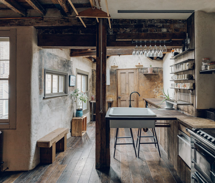 This Charming Rustic London Townhouse Could Be Yours!