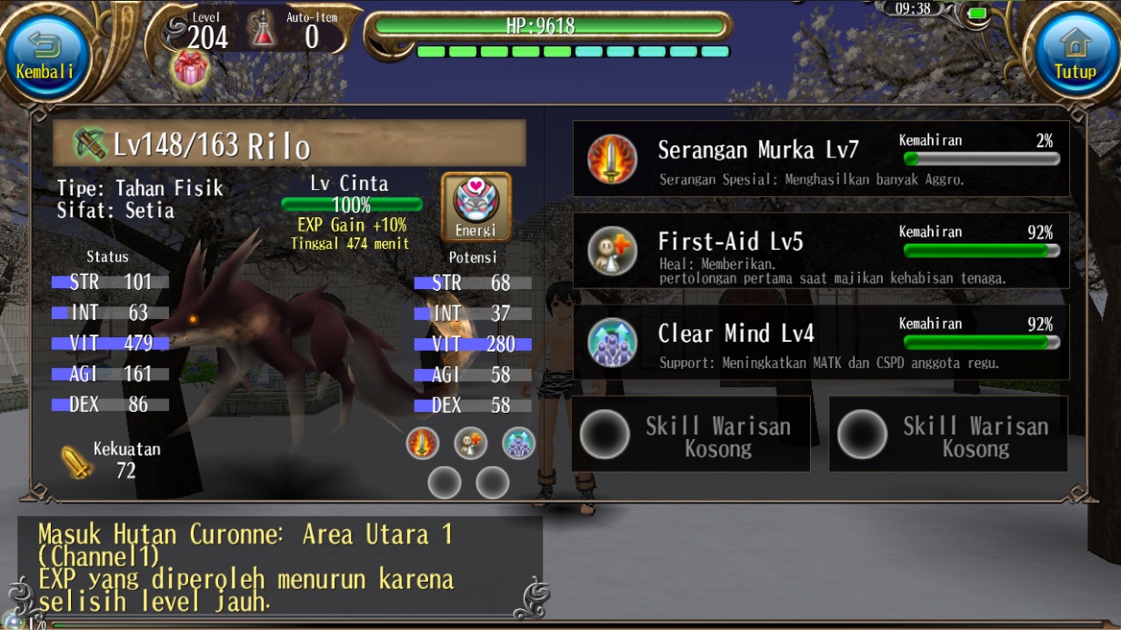 Leveling Solo Bow/Staff Bersama Pet Tank Toram Online Asli dari