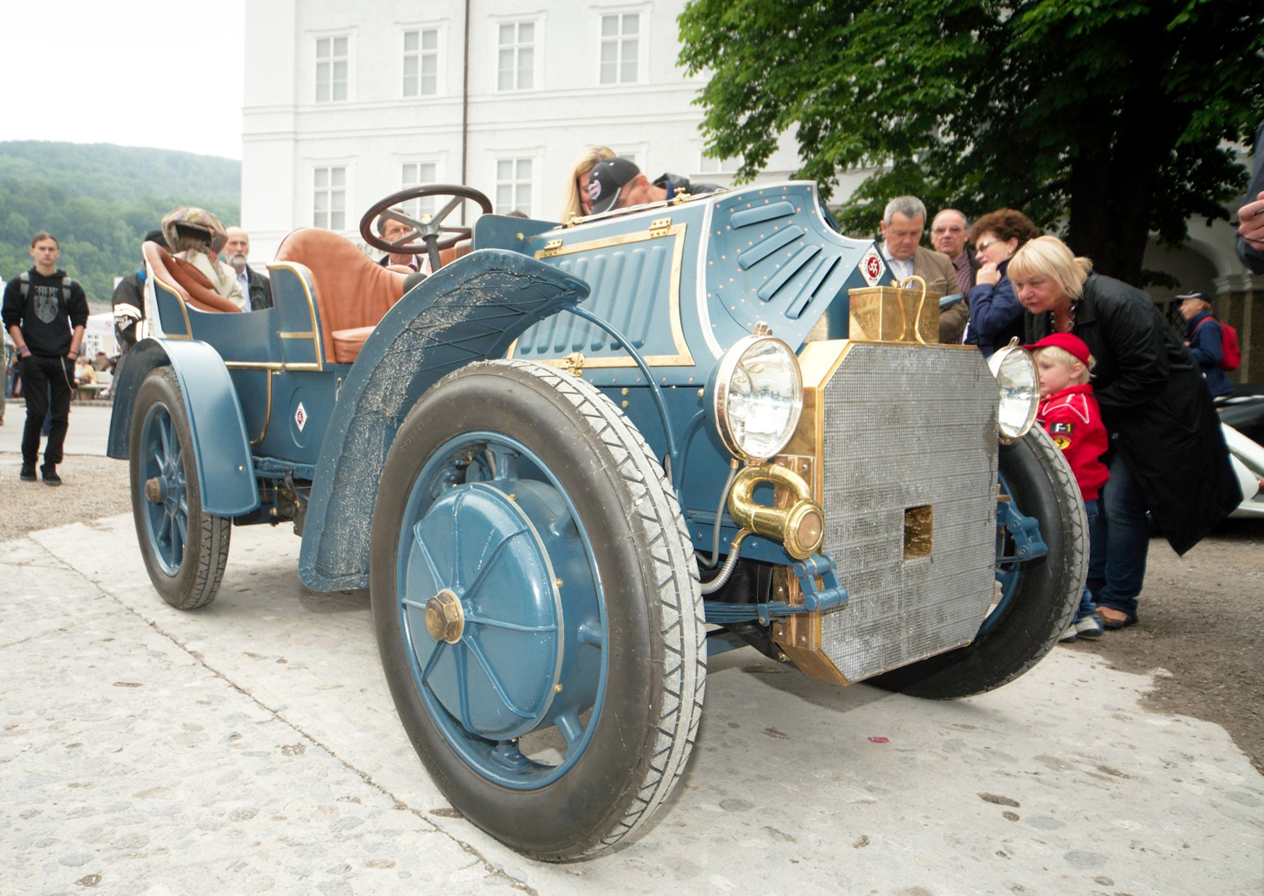 Just A Car Guy 1901 Lohner Porsche, Model Mixte