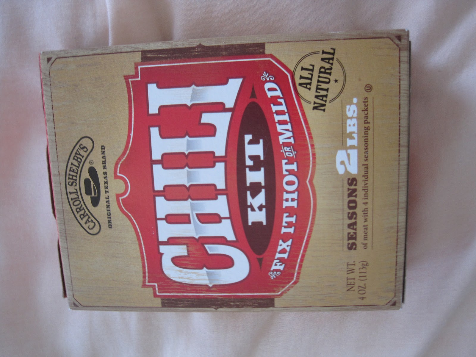 the mixed stew Tuesday's Cupful Carroll Shelby's Chili Kit