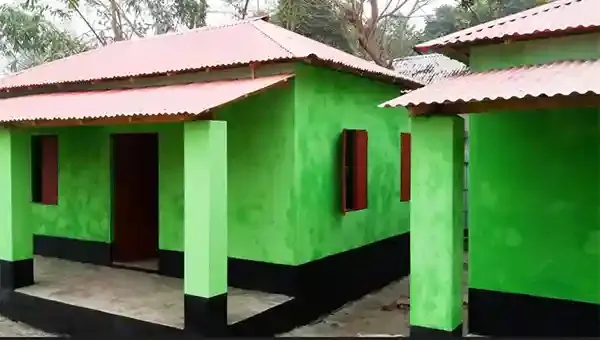 রৌমারীতে প্রধানমন্ত্রী'র উদ্বোধনের অপেক্ষায় রৌমারীর ৫০ টি ঘর