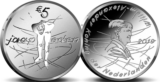 Netherlands 5 & 10 euro 2019 Jaap Eden