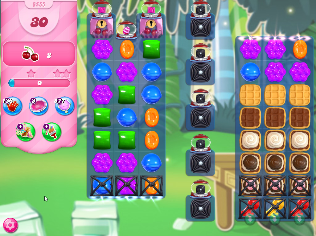 Candy Crush Saga level 3555 Candy Crush Saga level 3555