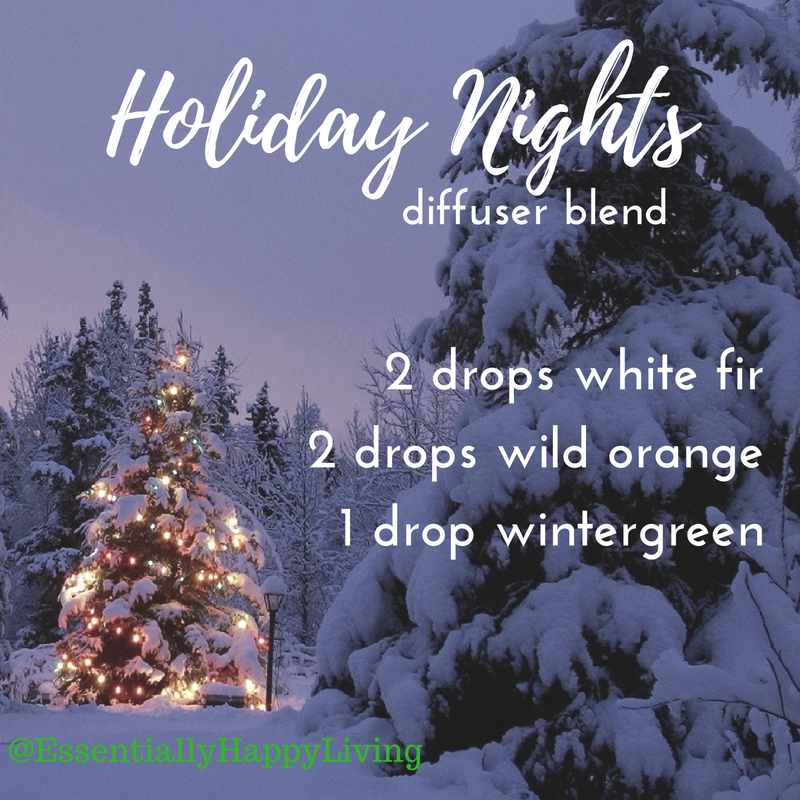 Essentially Happy Living Best holiday diffuser blends