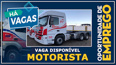 Vaga para Motorista