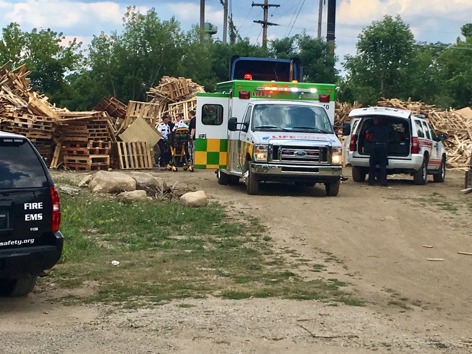 MEC&F Expert Engineers Worker, 45, at the Holland Pallet Repair in
