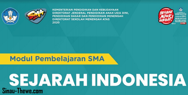 E Modul Sejarah Indonesia Kelas Xi Sma Tahun 2020 2021 Sinau Thewe Com