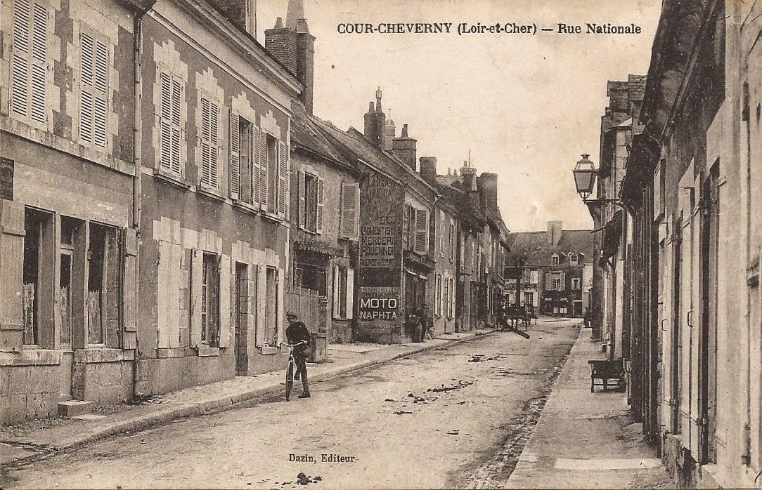 Rue Nationale à Cour-Cheverny