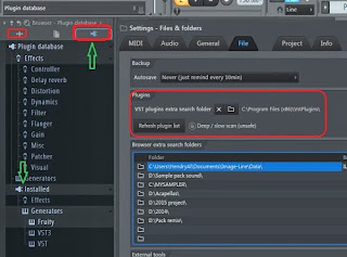 Cara memasukkan Plugin baru di Fl 12