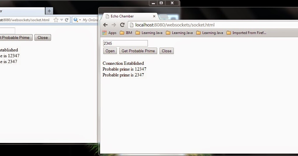 Programming for beginners Broadcasting messages to all the clients