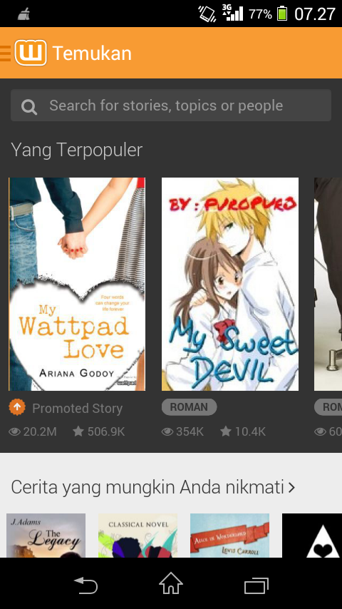 Trik Baca Dan Buat Cerita Di Wattpad