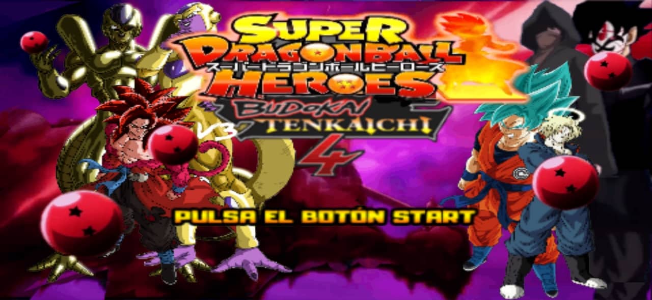 Super Dragon Ball Heroes Budokai Tenkaichi Mod PPSSPP ISO Download