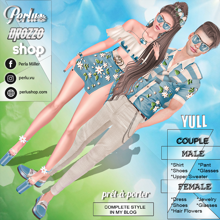 YULL SPRING COUPLE BUNDLE - PERLU | DROZZO SHOP
