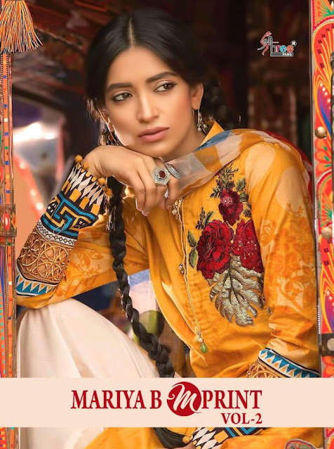 Shree Fab Mariya b m print vol 2 Pakistani Suits wholesale