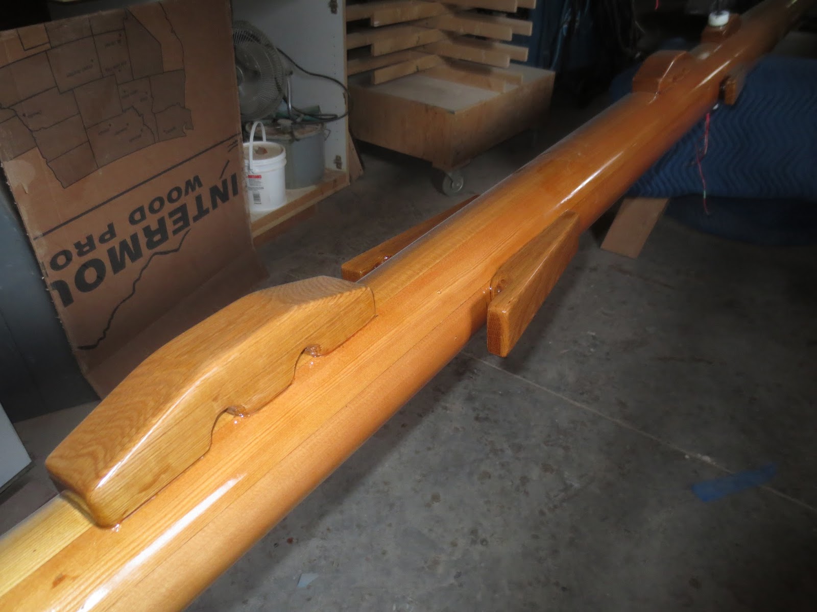 Building a NorthSea 29 - the build continues: Shrouds, Blocks and ...