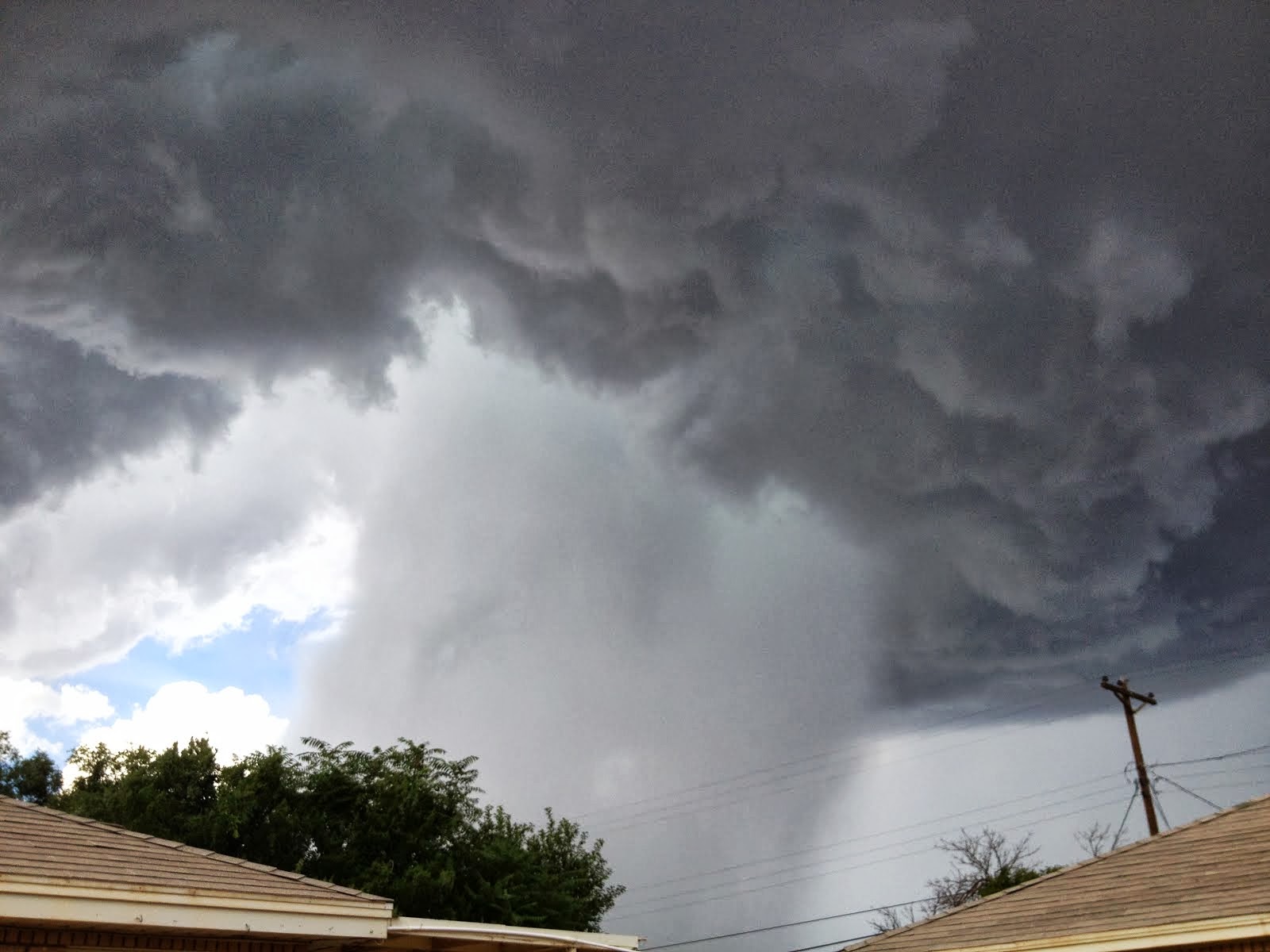 NewsChannel 10 Viewer Weather Pics Clovis storm at 615 aug 15