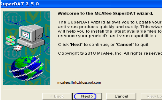 How To Install Mcafee Dat Files Manually Download