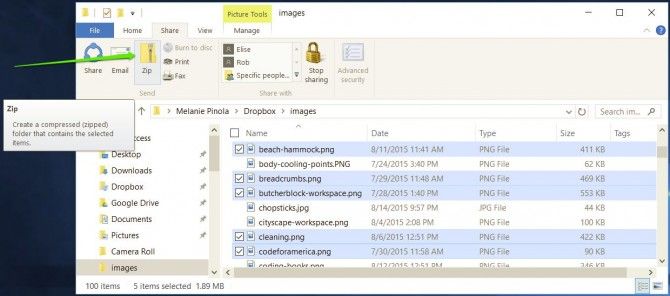 the presurfer style: How to compress a folder or file in windows 10
