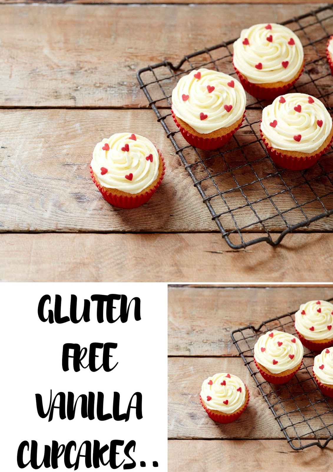 Gluten Free Vanilla Cupcakes