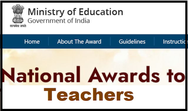National Awards to Teachers 2021