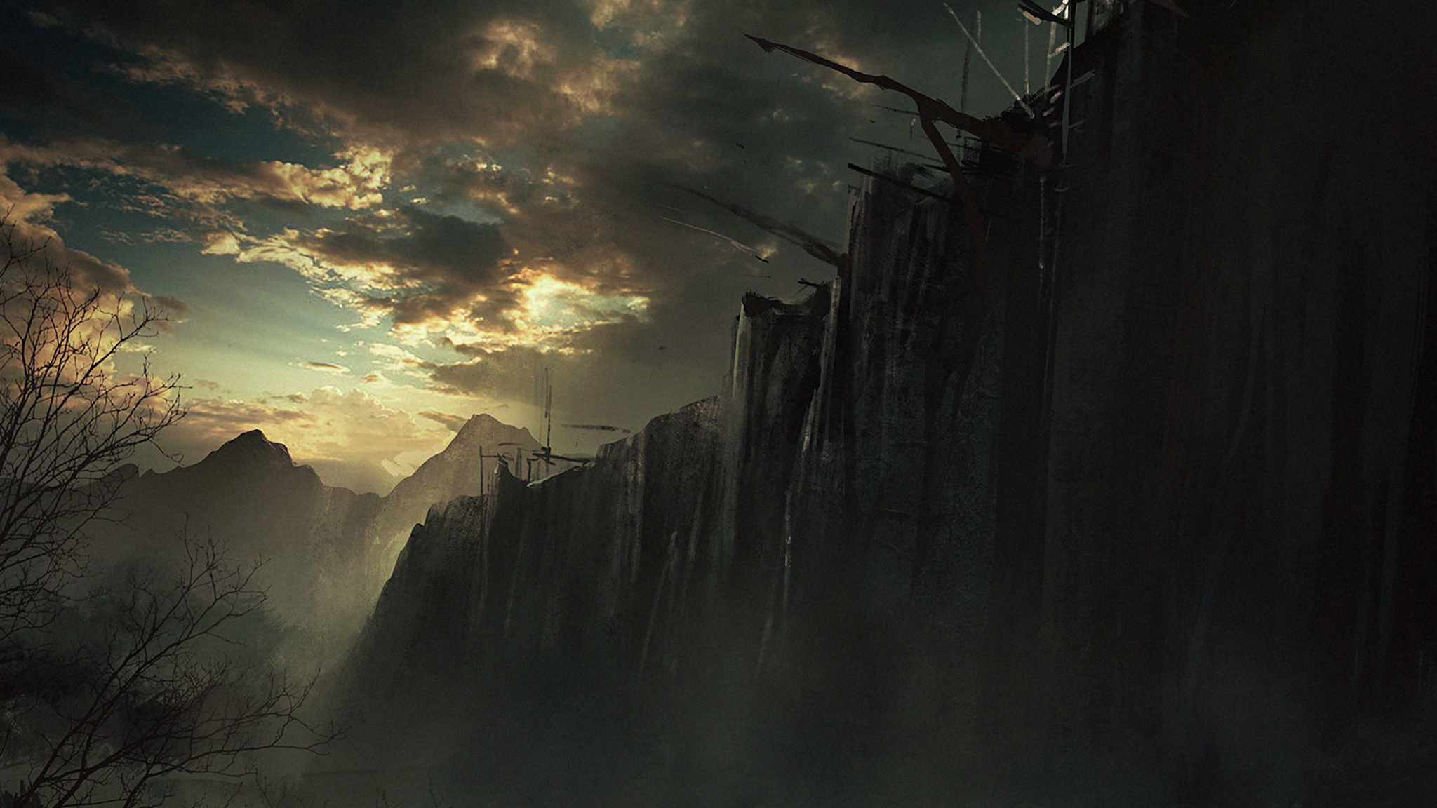 крепость фэнтези с огромными стенами. огромная стена. камень в архитектуре. огромной стеной. габион пергон.