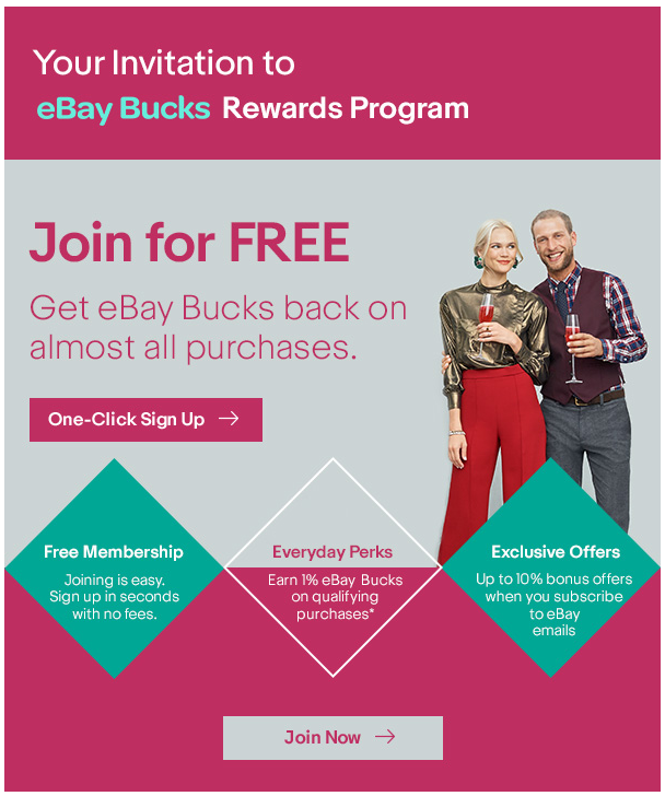 eBay Bucks Rewards Program 简介