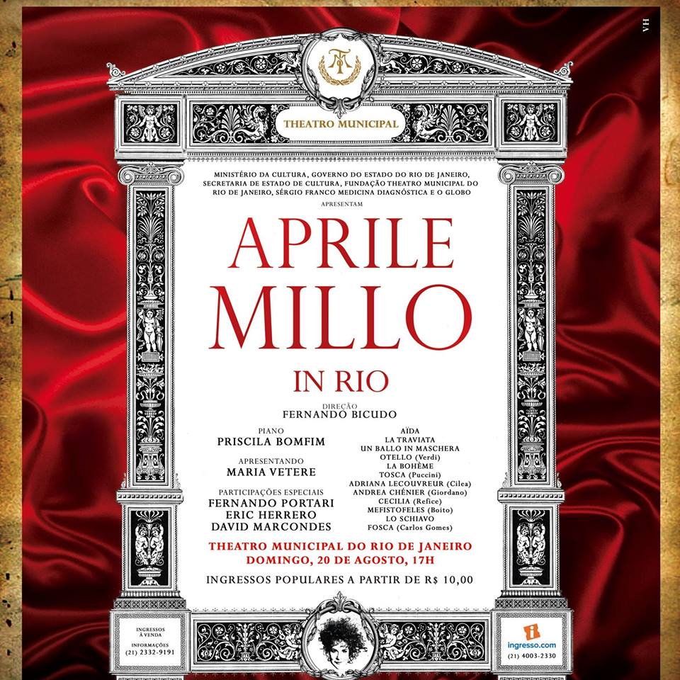 APRILE MILLO IN RIO.