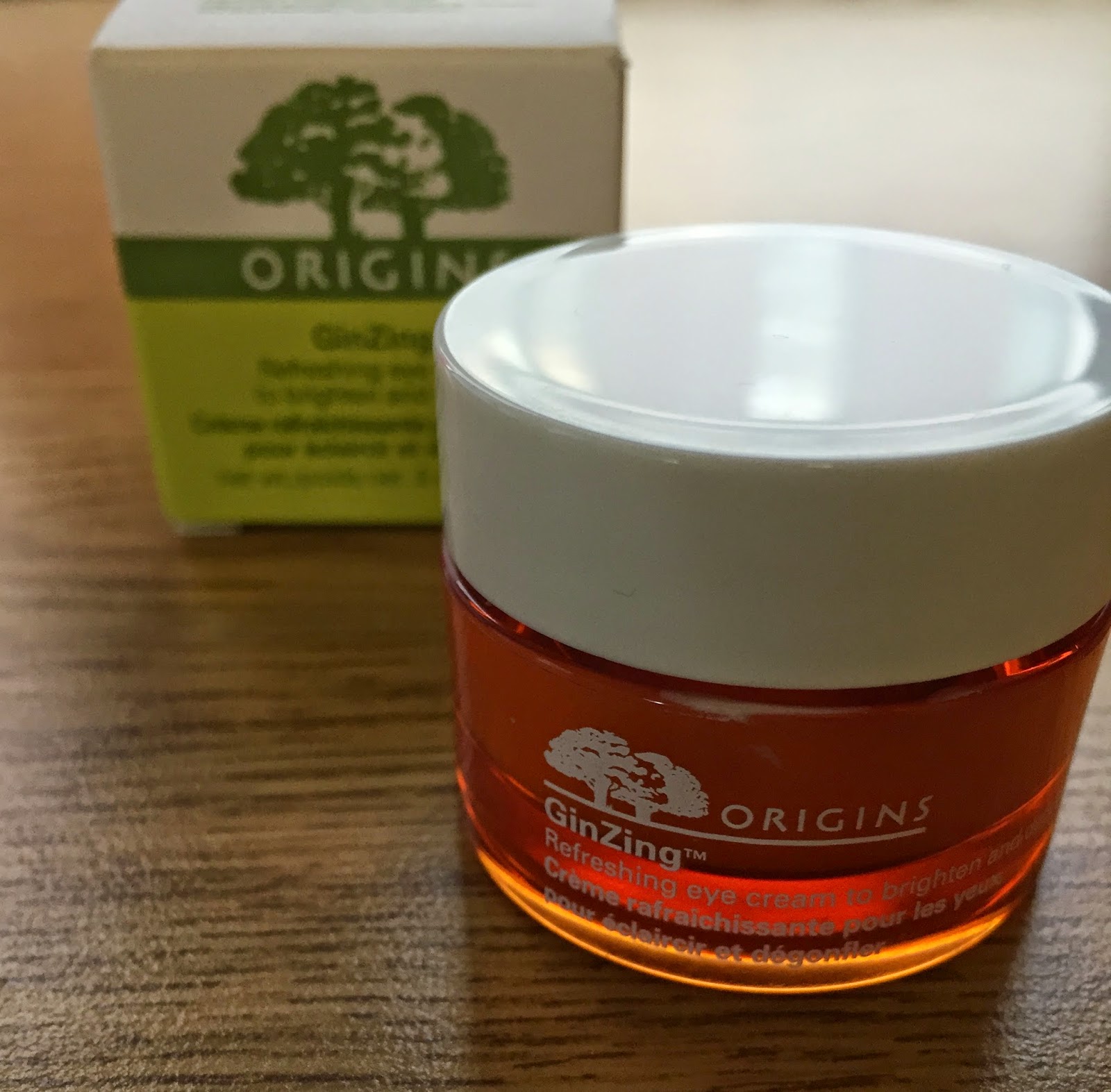 Polished Perfectly Review Origins GinZing Refreshing Eye Cream
