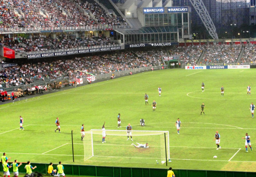 Hong Kong soccer.