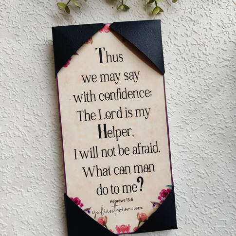 Hebrews Scripture Plaque Buy Christian Gifts online in Port Harcourt Nigeria