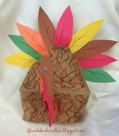 Brown Paper Bag Turkey Craft Tutorial
