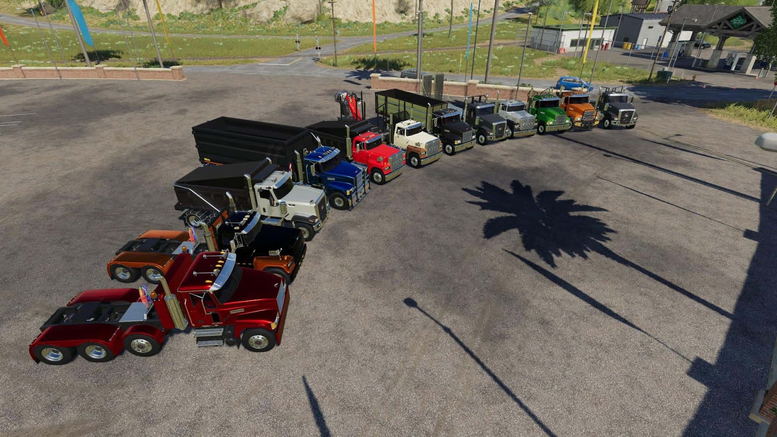 FS19 Trucks and AR frames Pack v1.0 - FS 19 & 22 USA Mods Collection