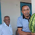 Ponto Novo: Agricultor colhe melancia com quase 20 kg