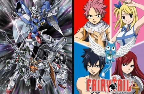 Fairy Tail e Gundam 00: Loading revela horários de exibição – ANMTV