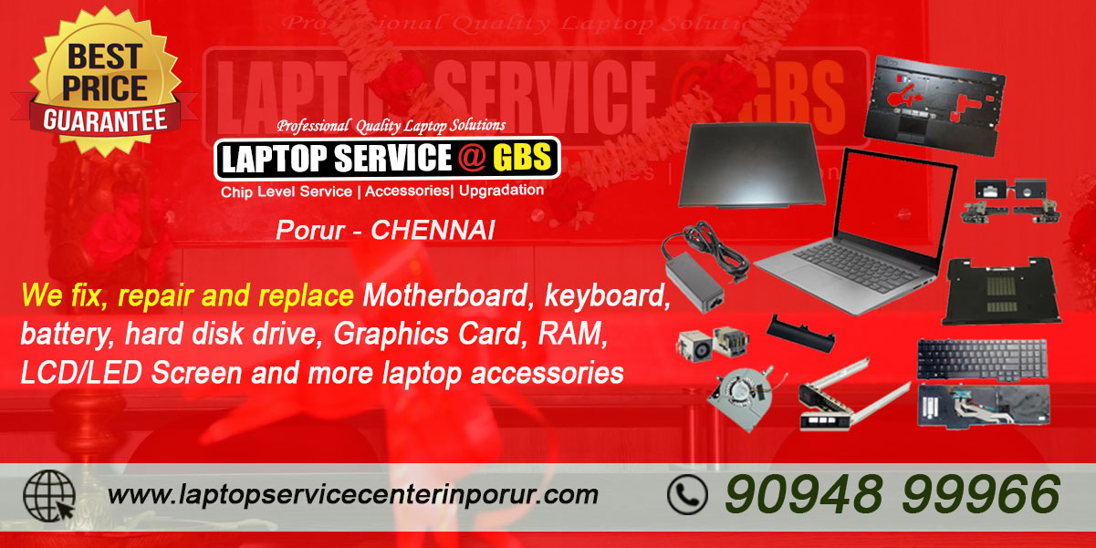 Laptop Service Center in Porur Chennai Laptop Service