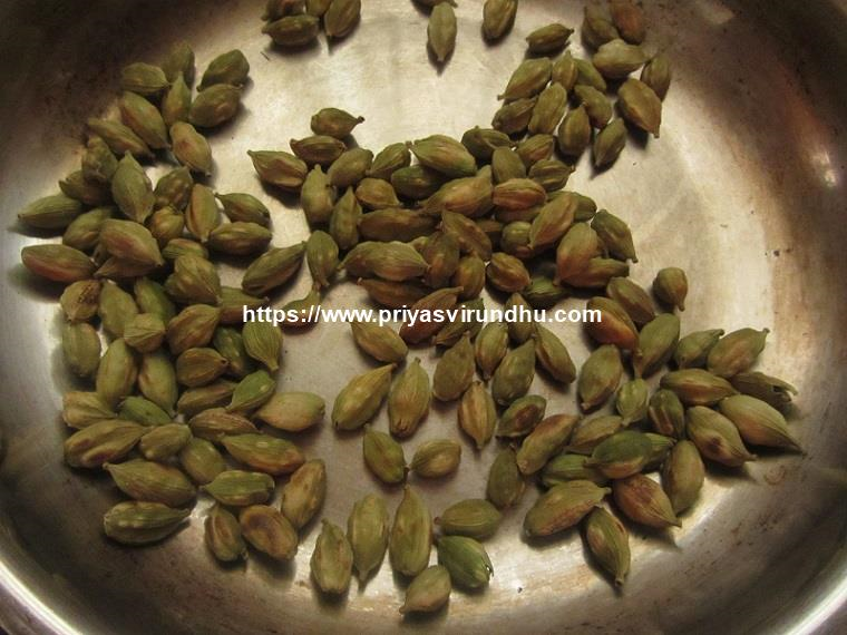 Priya's Virundhu: Cardamom Powder/Elachi Powder/How to make Cardamom ...