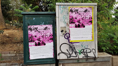 Τρόμος στο Πεδίον του Άρεως! Κόλλησαν αφίσες και απειλούν κατοίκους και φοιτητές του ΟΠΑ! «Θα περνάτε μόνο τρέχοντας» (ΦΩΤΟ)  