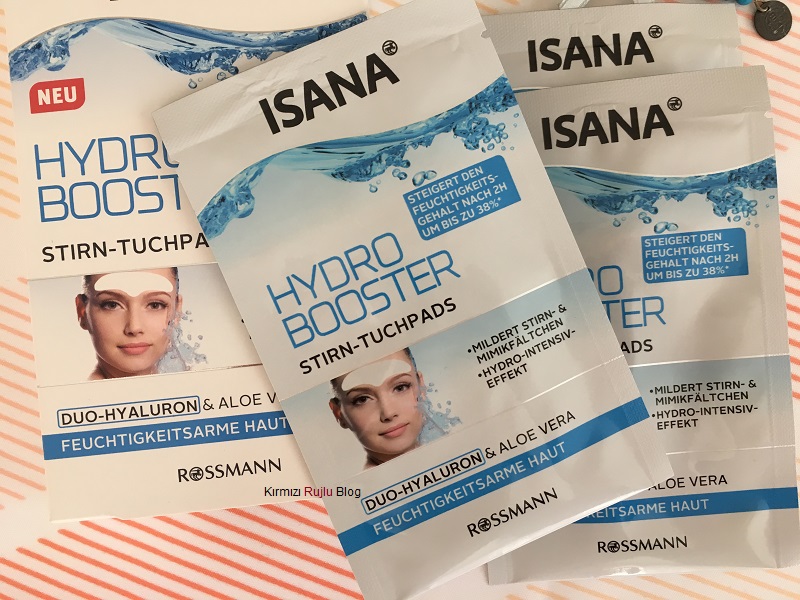 Isana Hydro Booster Serisi Maskeler Kirmizi Rujlu Blog
