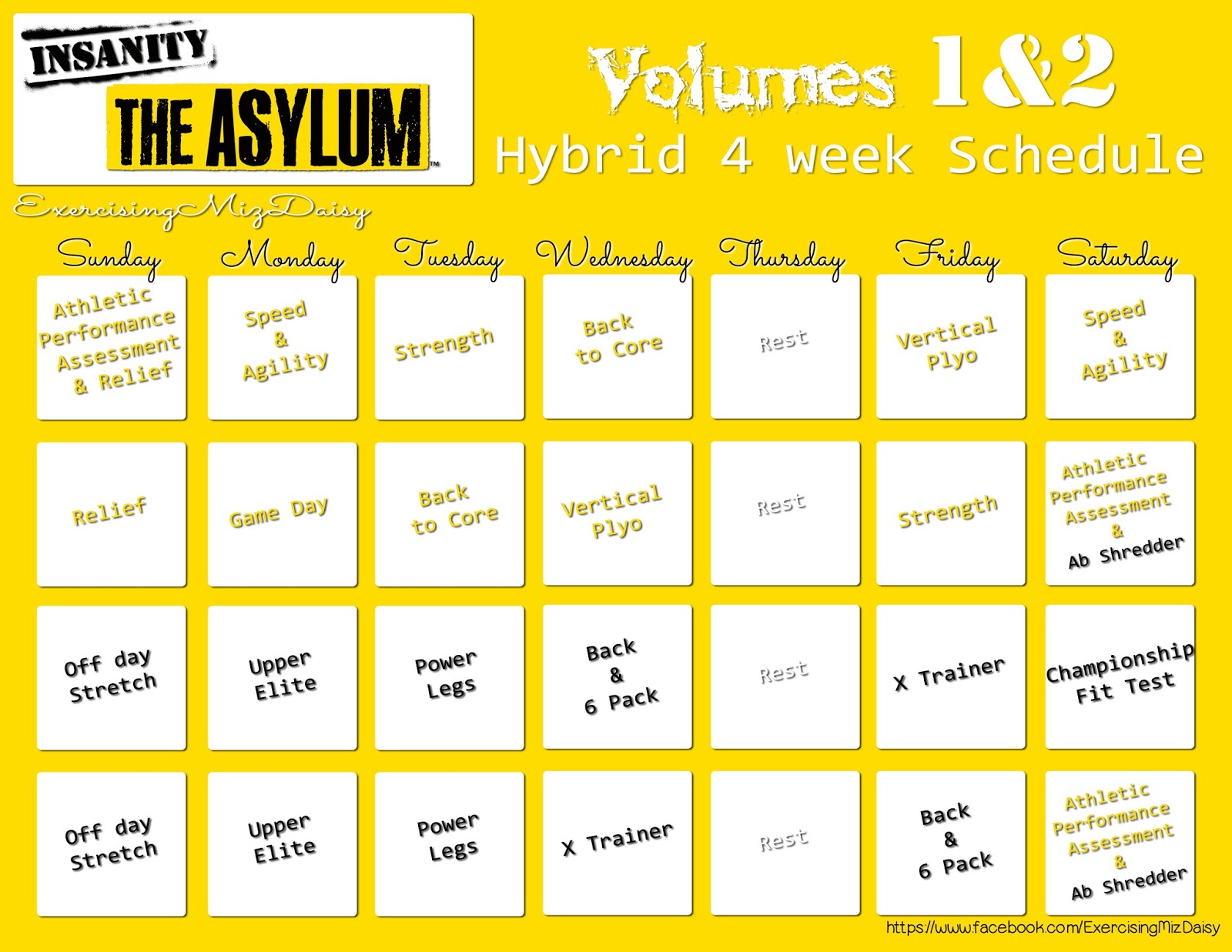 Insanity Asylum Calendar Pdf. 