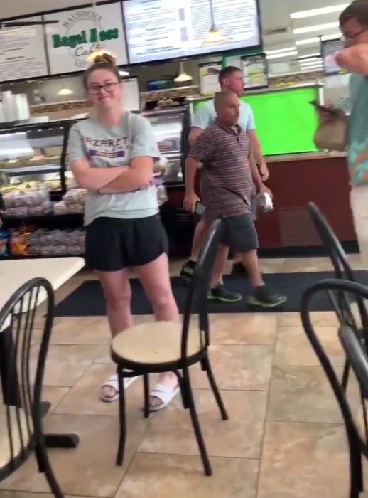 Semaj's Blog your Blog: Short Man, short temper… (Short guy in bagel shop)