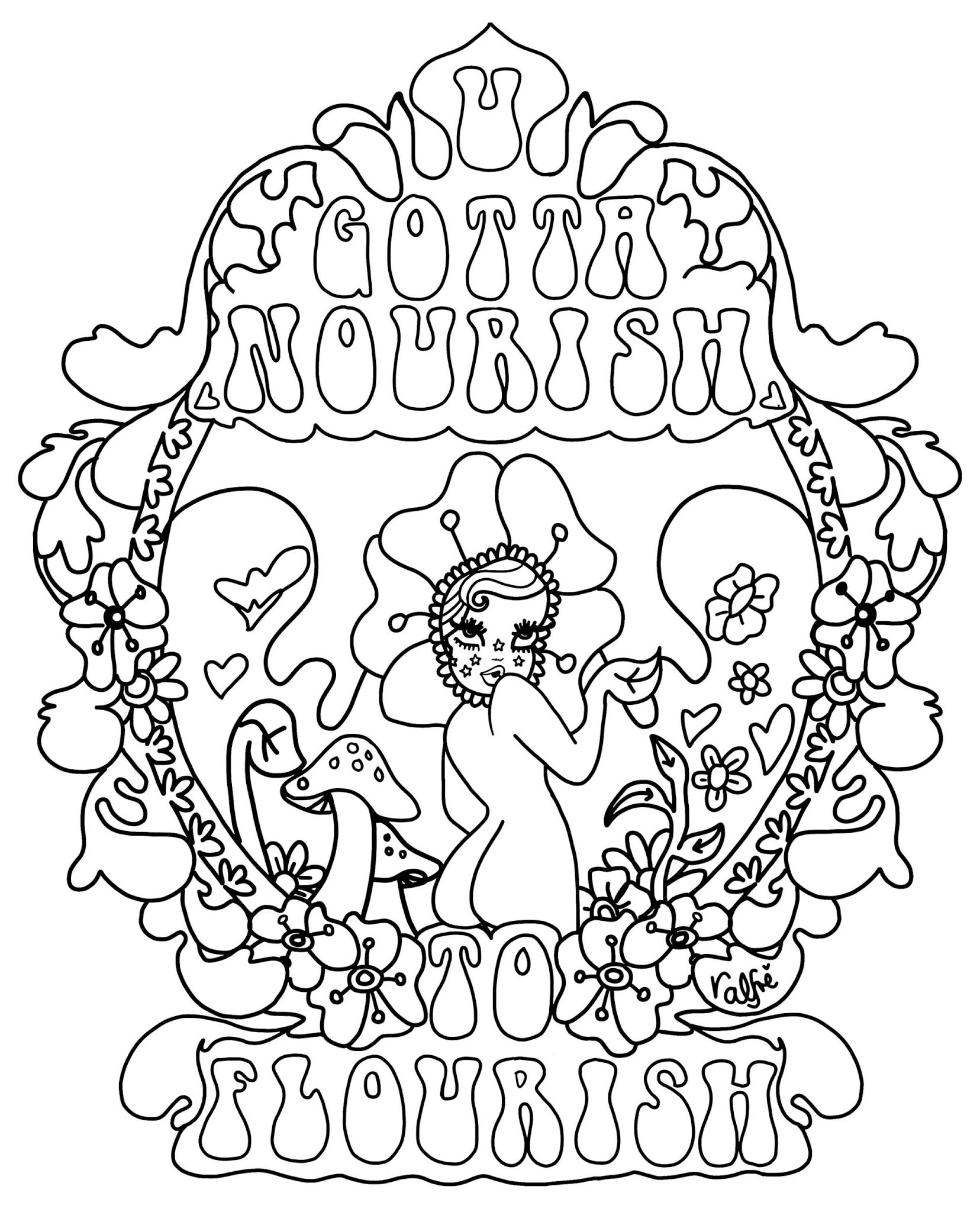 Mary Engelbreit Coloring Pages Coloring Books