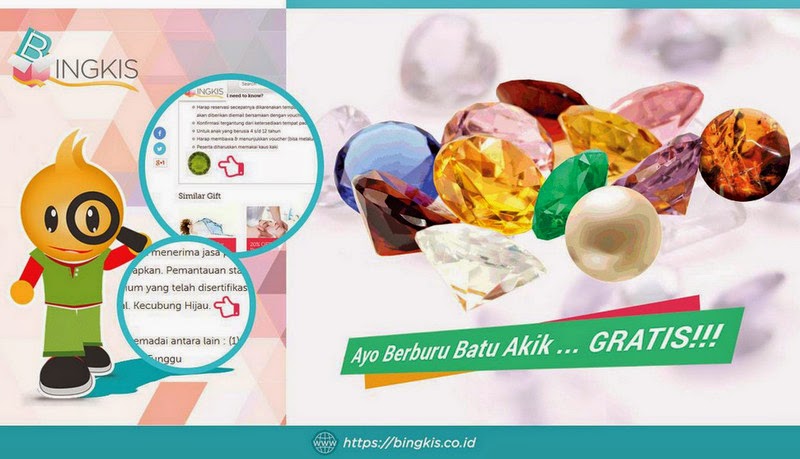 Ayo Berburu Batu Akik di Bingkis Berhadiah Langsung