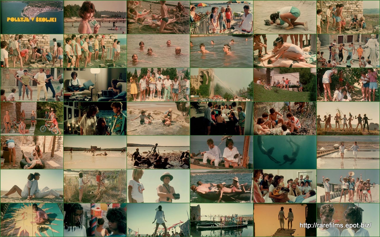 Poletje v školjki / A Summer in a sea-shell. 1985. Poletje v školjki / A Summer in a sea-shell. 1985.