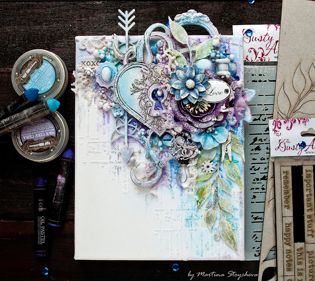 Piece of me: Moodboard Canvas for Dusty Attic