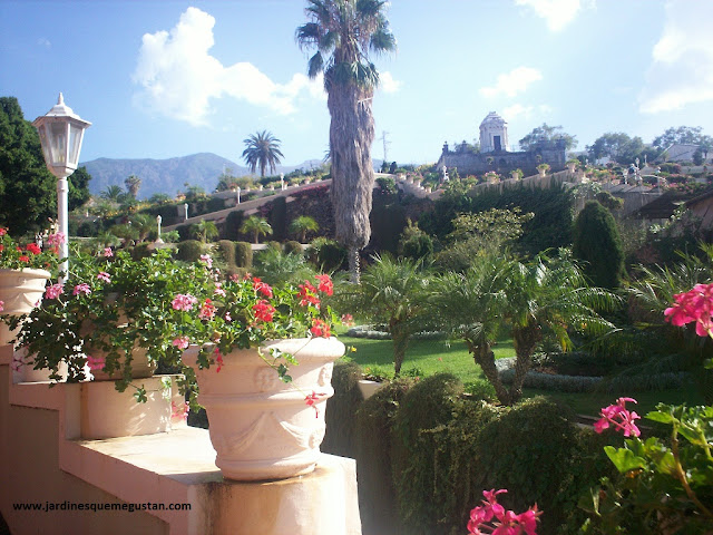 Jardín del Marquesado de la Quinta Roja en la Orotava