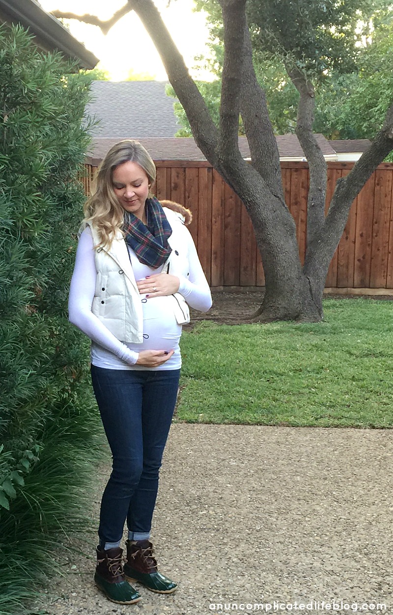 An Uncomplicated Life Blog: Winter Maternity Style