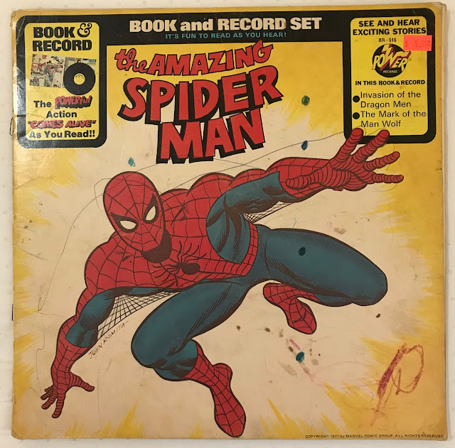 未使用The Amazing Spider-Man PICTURE record Unused The Amazing Spider-Man PICTURE record