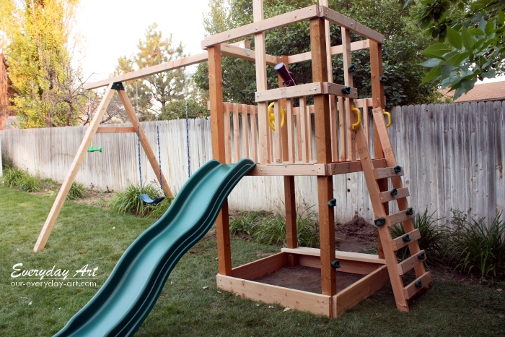 free wood swing set plans