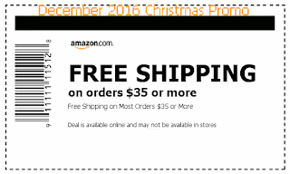 free Amazon coupons for december 2016